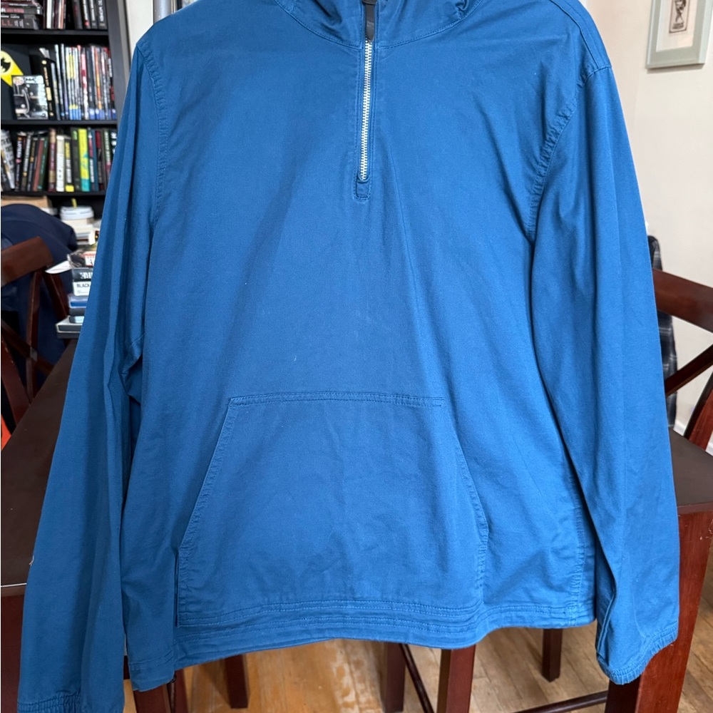 Old Navy Teal Quarter-Zip Jacket